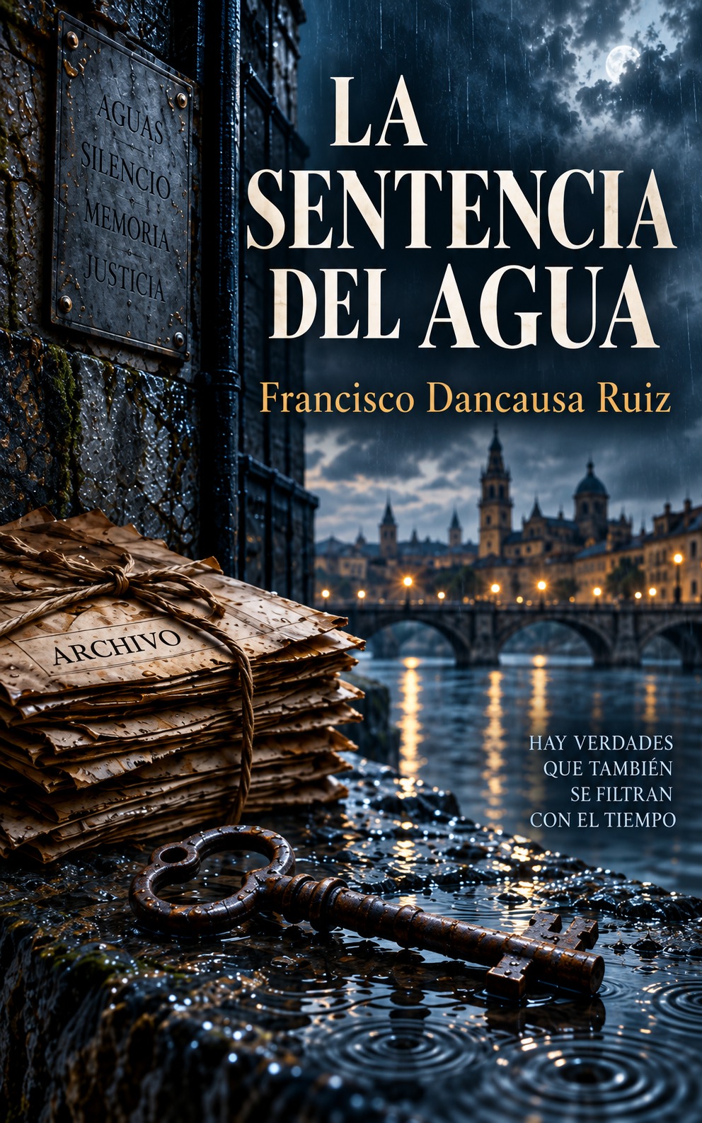 Portada de La sentencia del agua