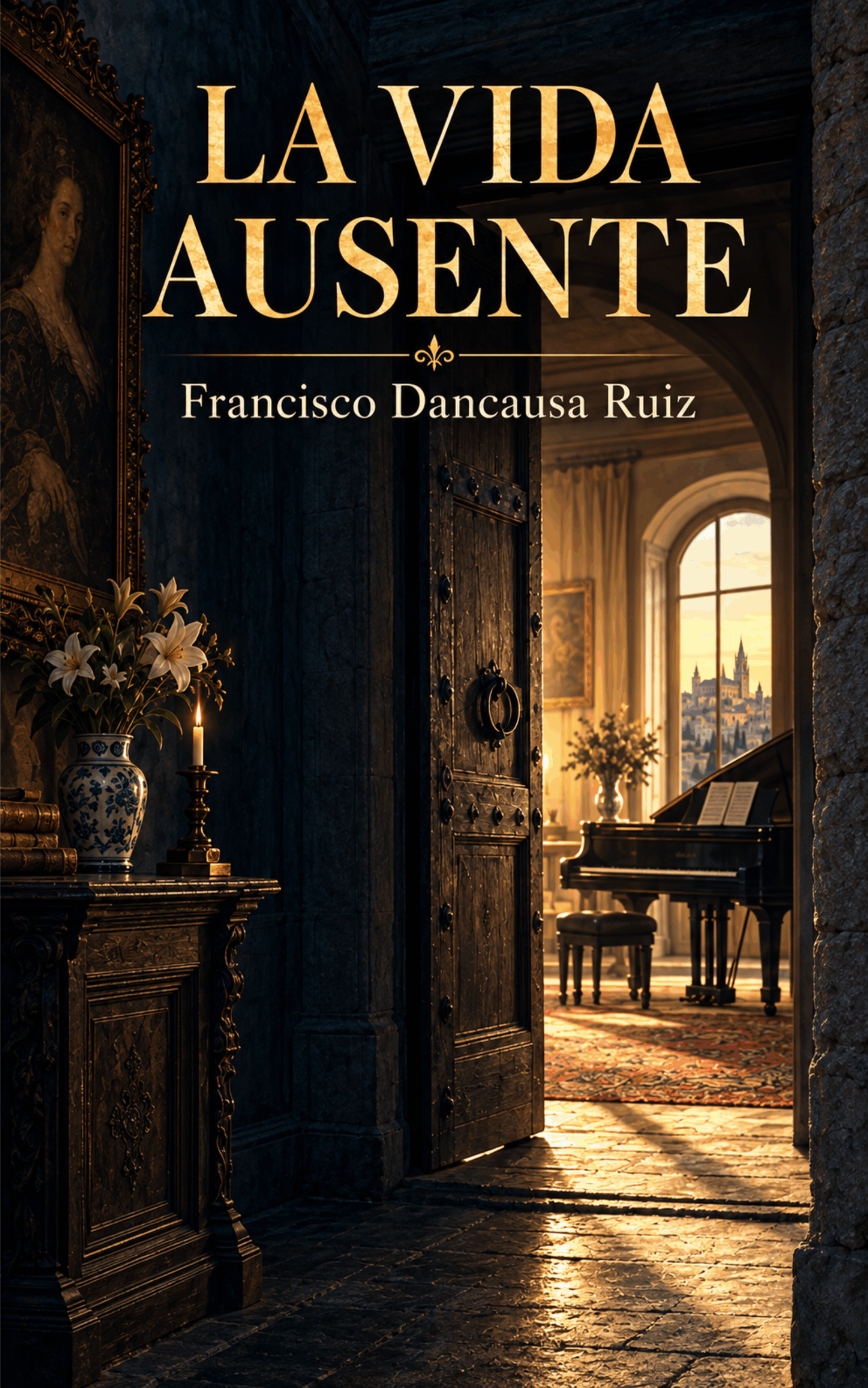 Portada de La Vida Ausente, de Francisco Dancausa Ruiz